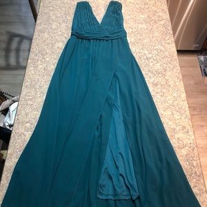 Formal Green Dress Worn Once